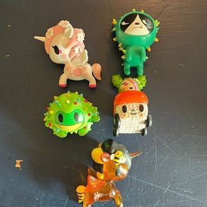 Tokidoki assortment five pieces